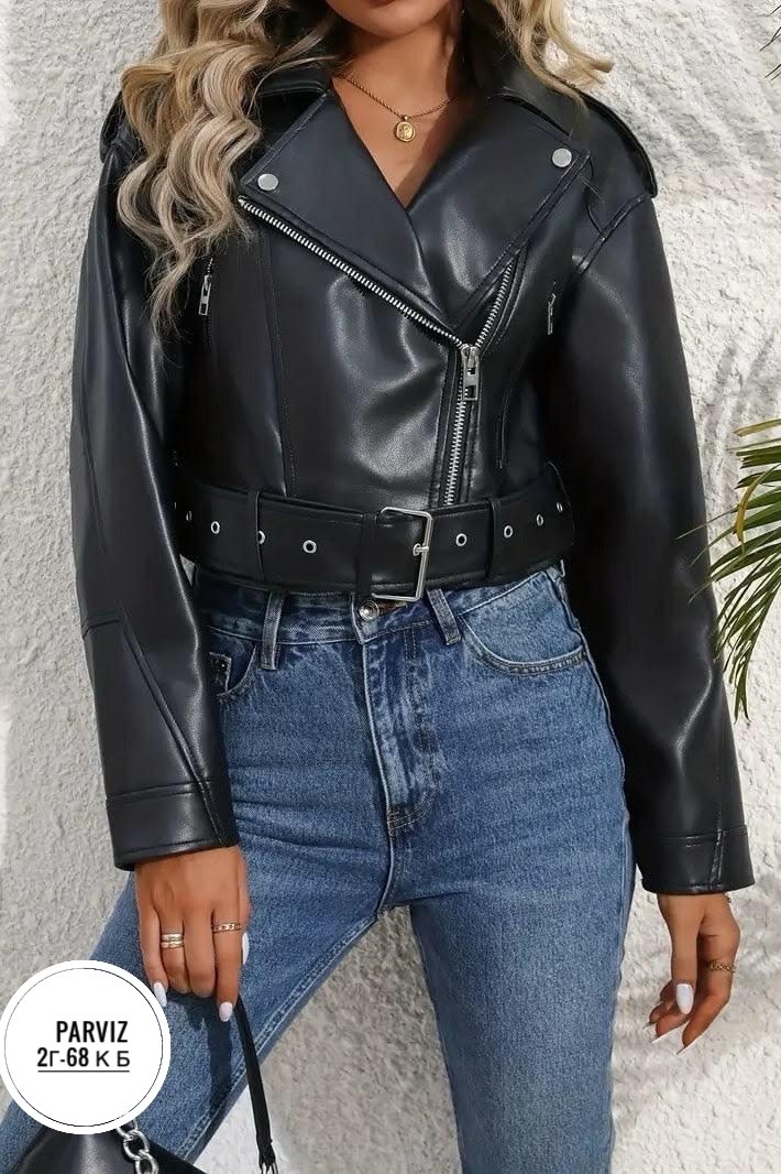 куртка косуха,куртка косуха h&f b женская оверсайз арт: 28918766,куртка кожаная женская,косуха короткая кожаная куртка оверсайз miledis,женская куртка кожаная косуха