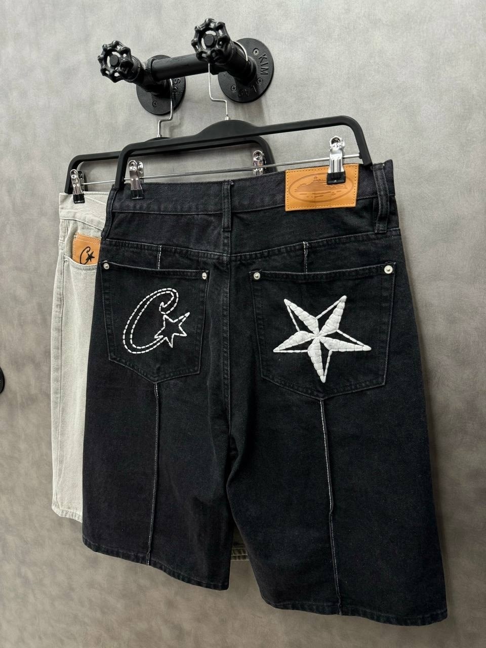 шорты джинсовыe,шорты мужские,мужские джинсовые шорты,шорты широкие мужские,шорты черные джинсовые