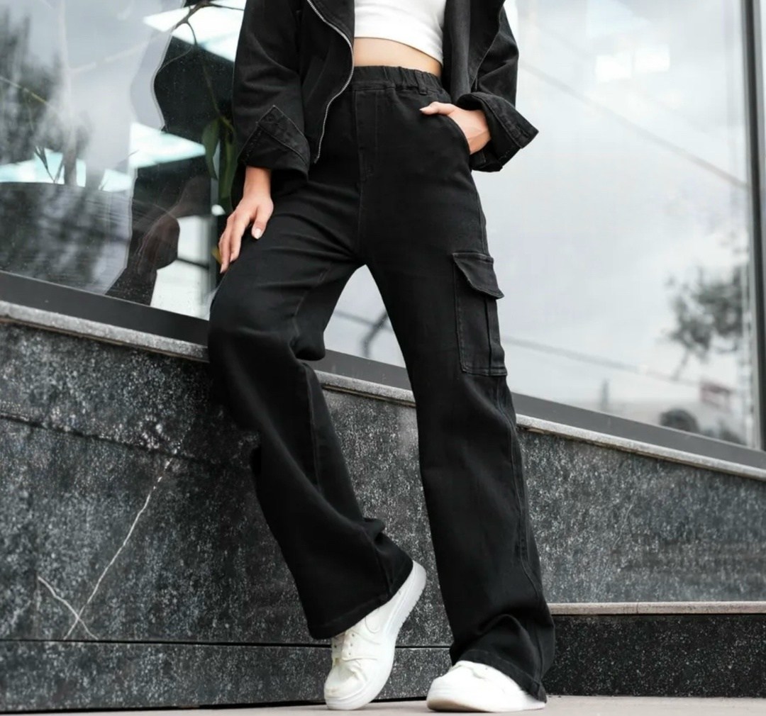 широкие брюки,брюки карго широкие,брюки женские с карманами,брюки базовые,женские брюки-карго