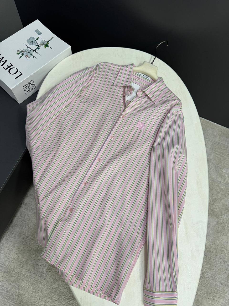 хлопковая рубашка в полоску оверсайз cosmo brand,хлопковая рубашка в полоску оверсайз,zara рубашка в полоску оверсайз розовый,рубашка оверсайз в полоску розовая,женская рубашка в полоску