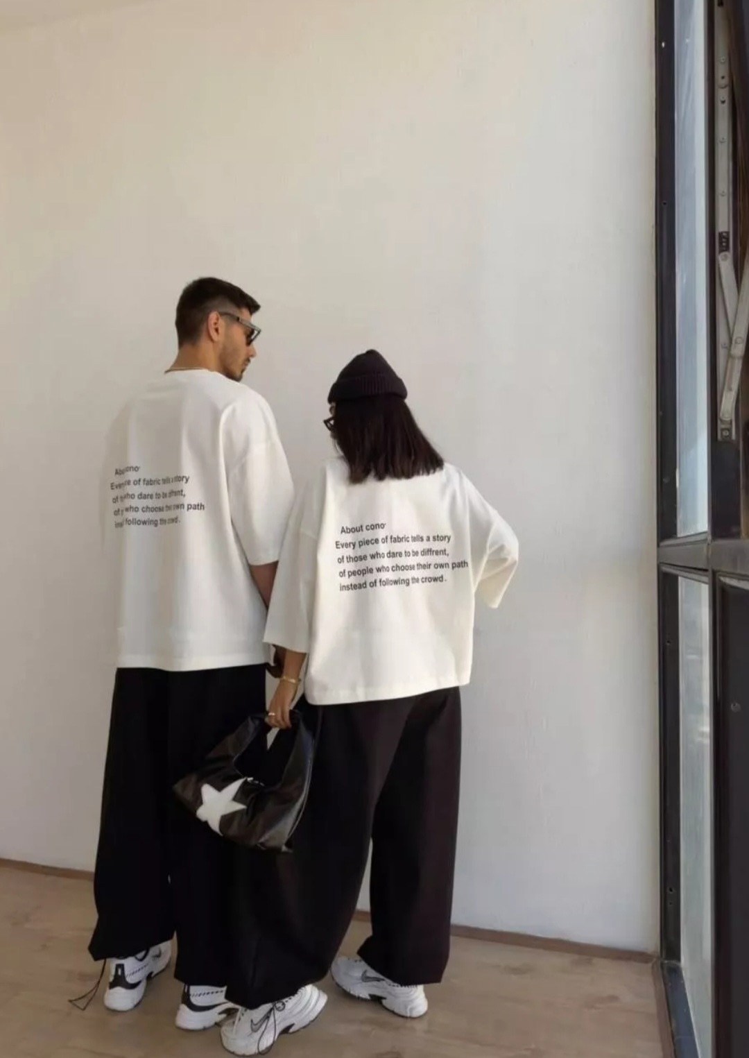 футболки мужские оверсайз,футболка оверсайз y2k молочно белая comqlo 218199038,белая футболка оверсайз,футболка оверсайз y2k молочно белая comqlo,футболки оверсайз