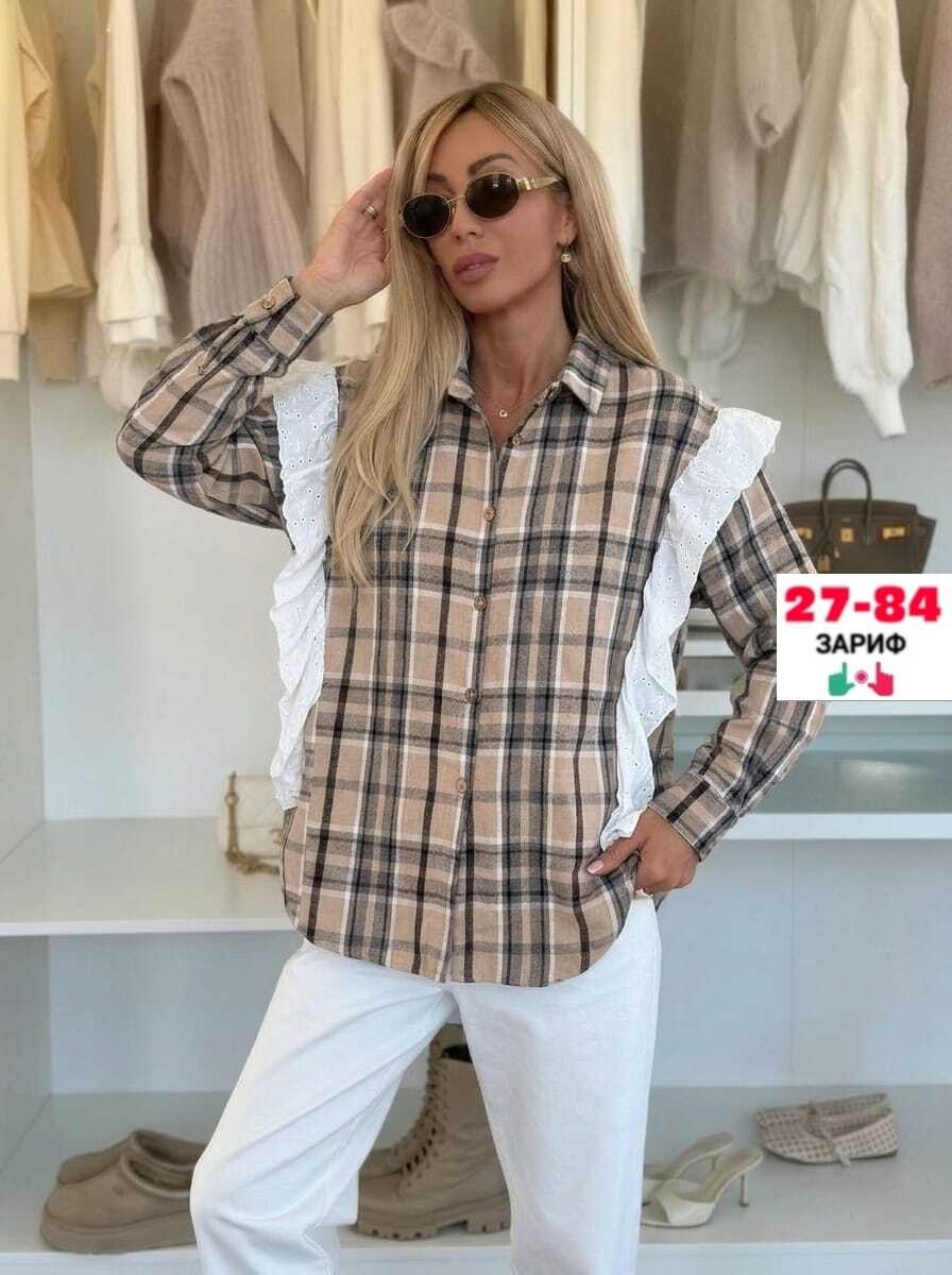 женская рубашка,рубашка стильная,рубашка,рубашка женская в клетку оверсайз,женская рубашка в клетку