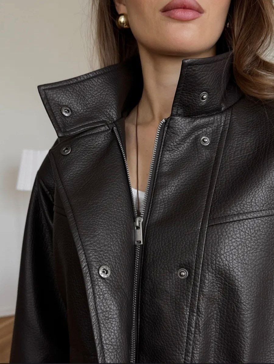 куртка женская из искусственной кожи,женская кожаная куртка,куртка кожаная,модные кожаные куртки,женская кожаная куртка-бомбер