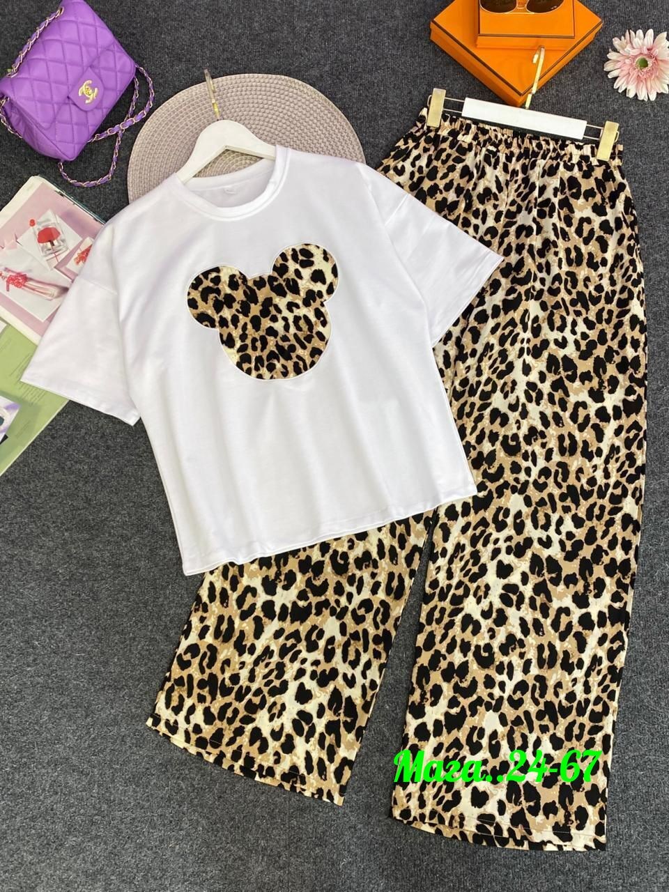 леопардовые костюмы,костюм с юбкой,пижама женская,летние костюмы,женские костюмы