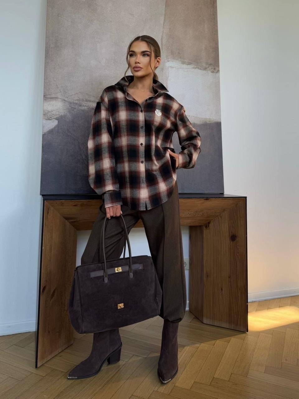 рубашка оверсайз в клетку хлопок pahomova oksana,рубашка в клетку оверсайз divastyle 313691757,рубашка в клетку dej 369033302,рубашка в клетку оверсайз,женская рубашка в клетку