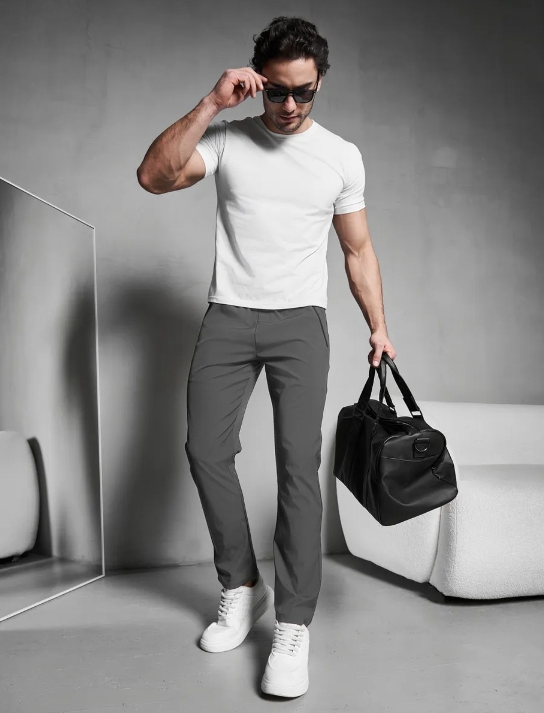 мужские брюки,брюки медицинские джоггеры,медицинские брюки мужские "комфорт м" графит,брюки медицинские мужские,брюки мужские серые