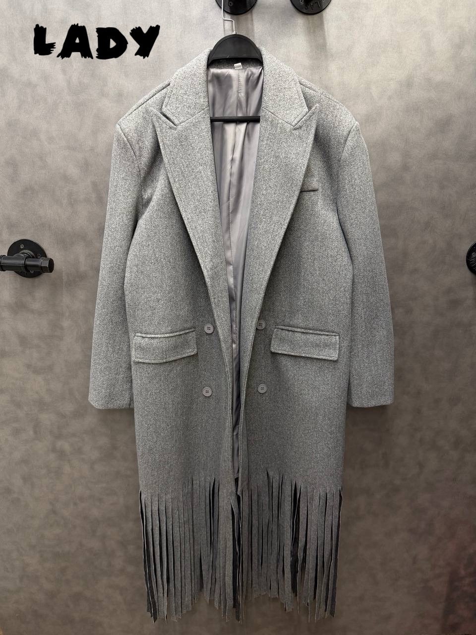 стильные наряды,пальто с бахромой,пальто шерстяная,элегантные пальто,женские пальто