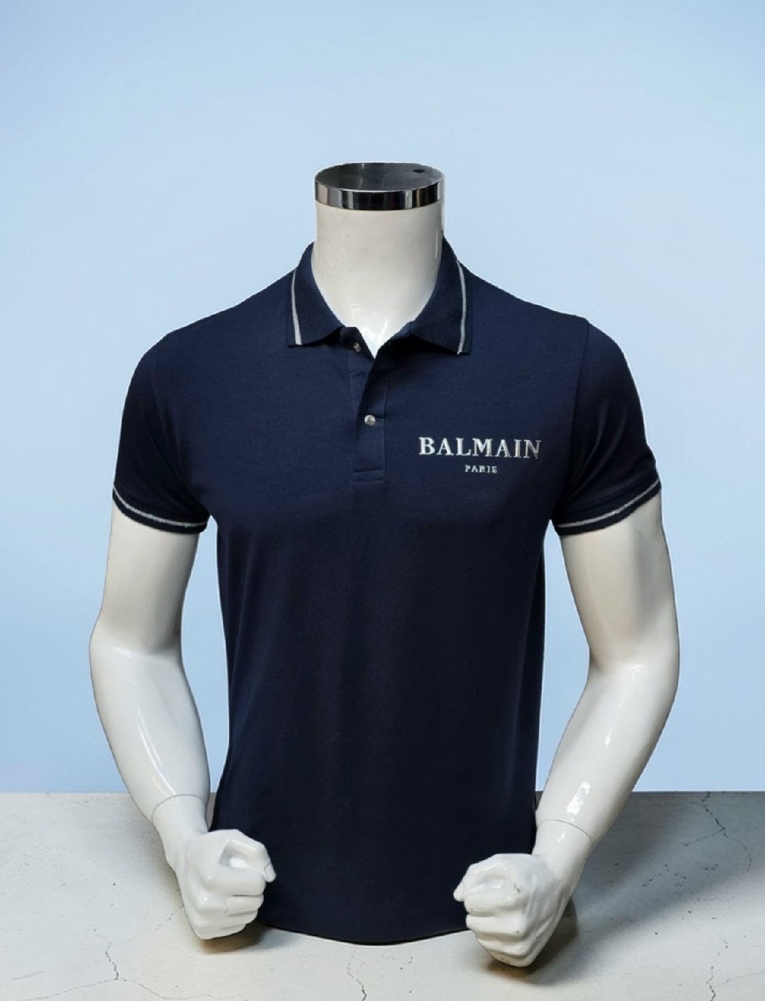 поло balmain,мужская мода,balmain paris,футболки мужские,мужская рубашка поло