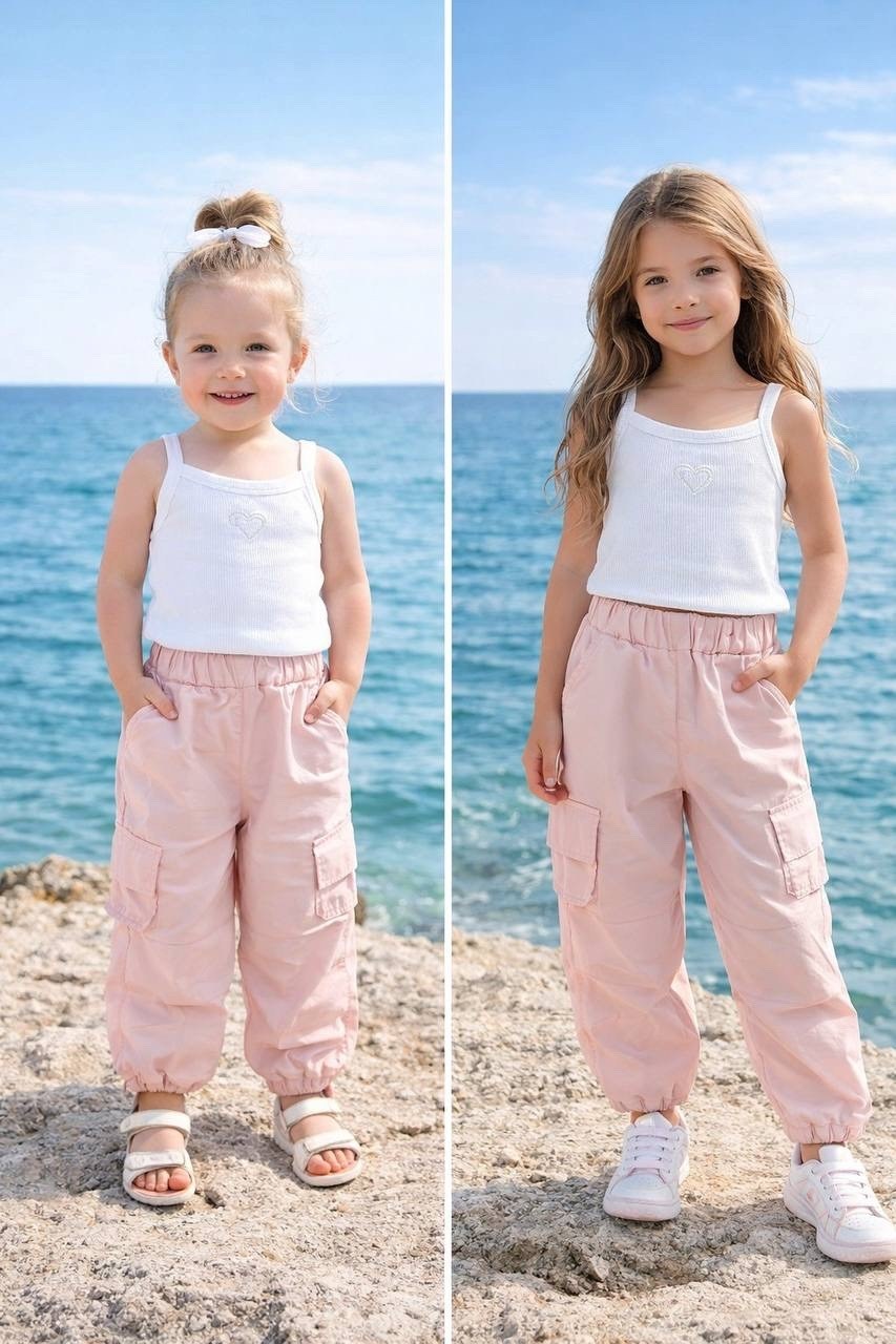 брюки карго для девочек,брюки для девочек,джоггеры для девочки,детские брюки карго,штаны для девочек