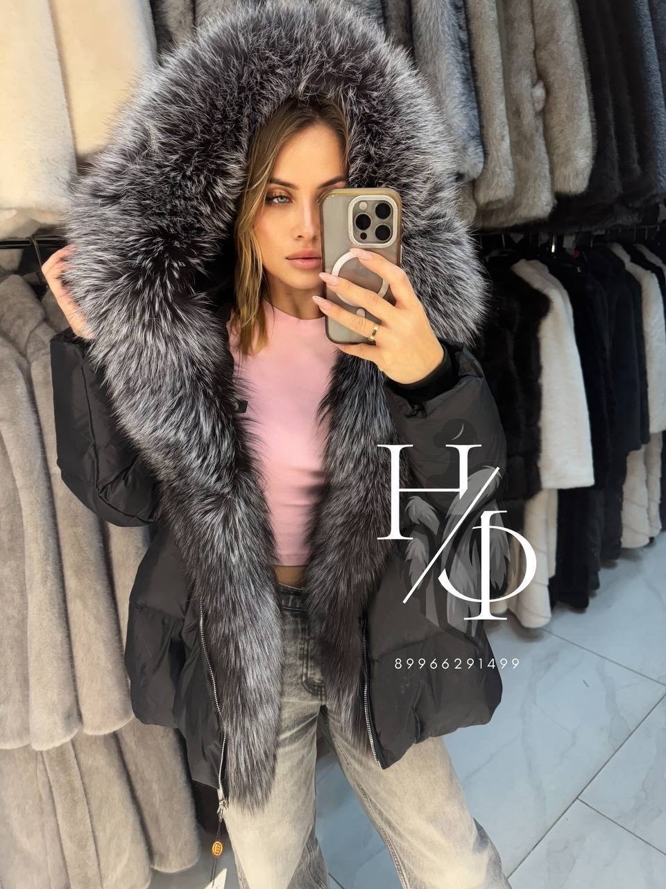 пуховик с натуральным мехом,пуховик с мехом,парка с мехом,куртка с натуральным мехом,пуховик с натуральным мехом furs lux