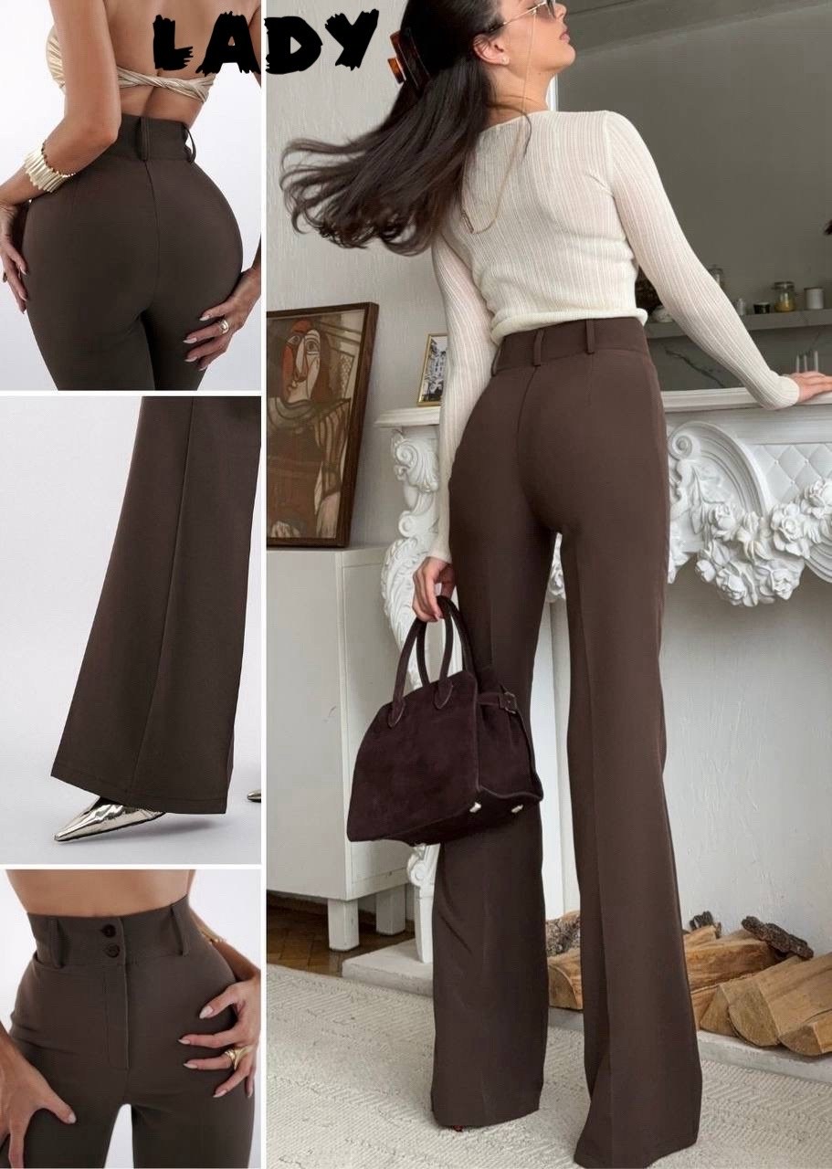 брюки клеш женские с высокой посадкой laouare,женские брюки клеш,брюки клеш от колена классические,брюки клеш женские с высокой талией,брюки клеш женские от колена с высокой посадкой laouare