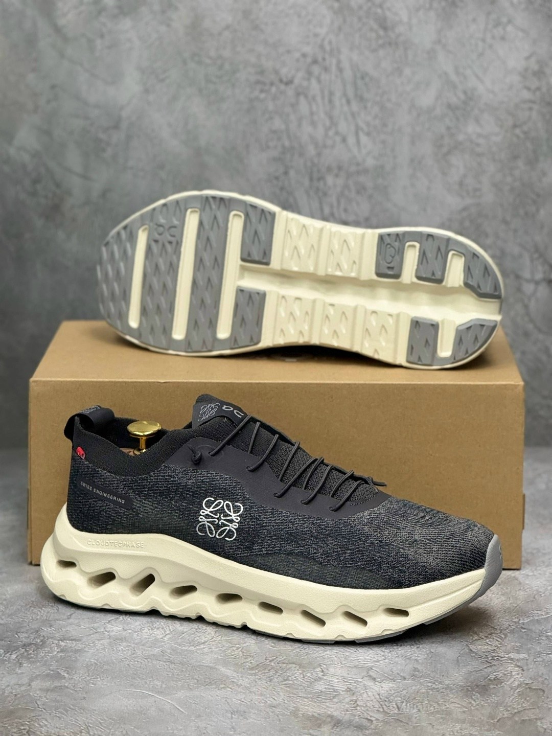 кроссовки loewe x wmns cloudtilt black черный,кроссовки,кроссовки on loewe x cloudtilt 2 черный,кроссовки для женщин,loewe кроссовки