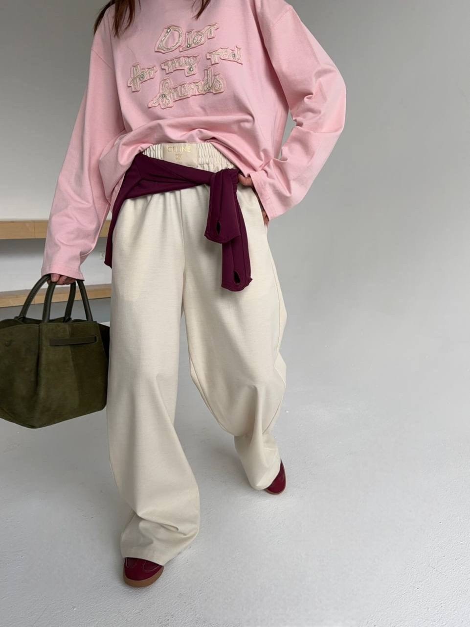 широкие брюки,трикотажные брюки,свитшот оверсайз,прямые брюки