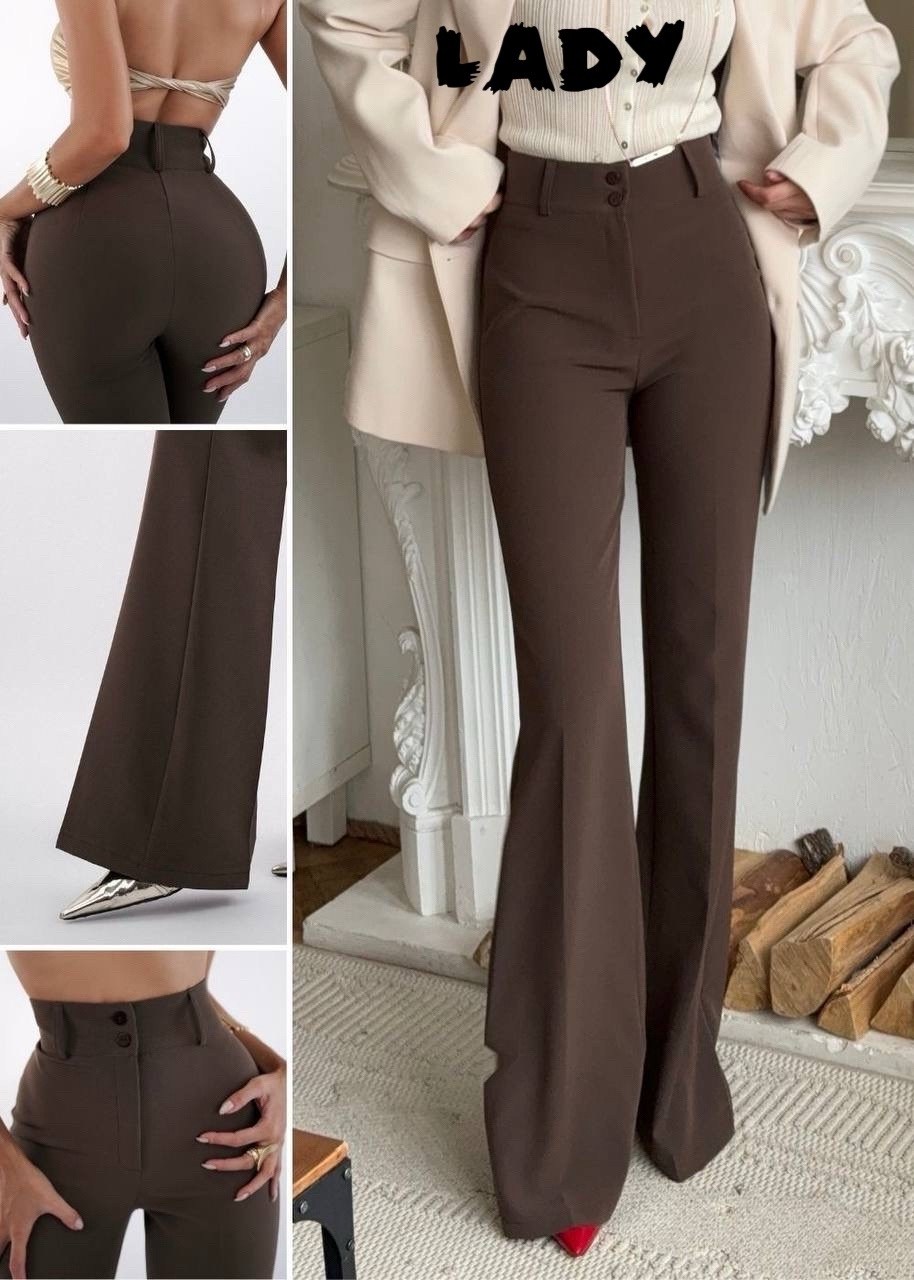брюки клеш женские с высокой посадкой laouare,женские брюки клеш,брюки клеш от колена классические,брюки клеш женские с высокой талией,брюки клеш женские от колена с высокой посадкой laouare