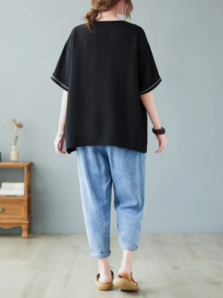 женская блузка,модная блузка,свободная блузка,футболки для женщин,женская футболка больших размеров