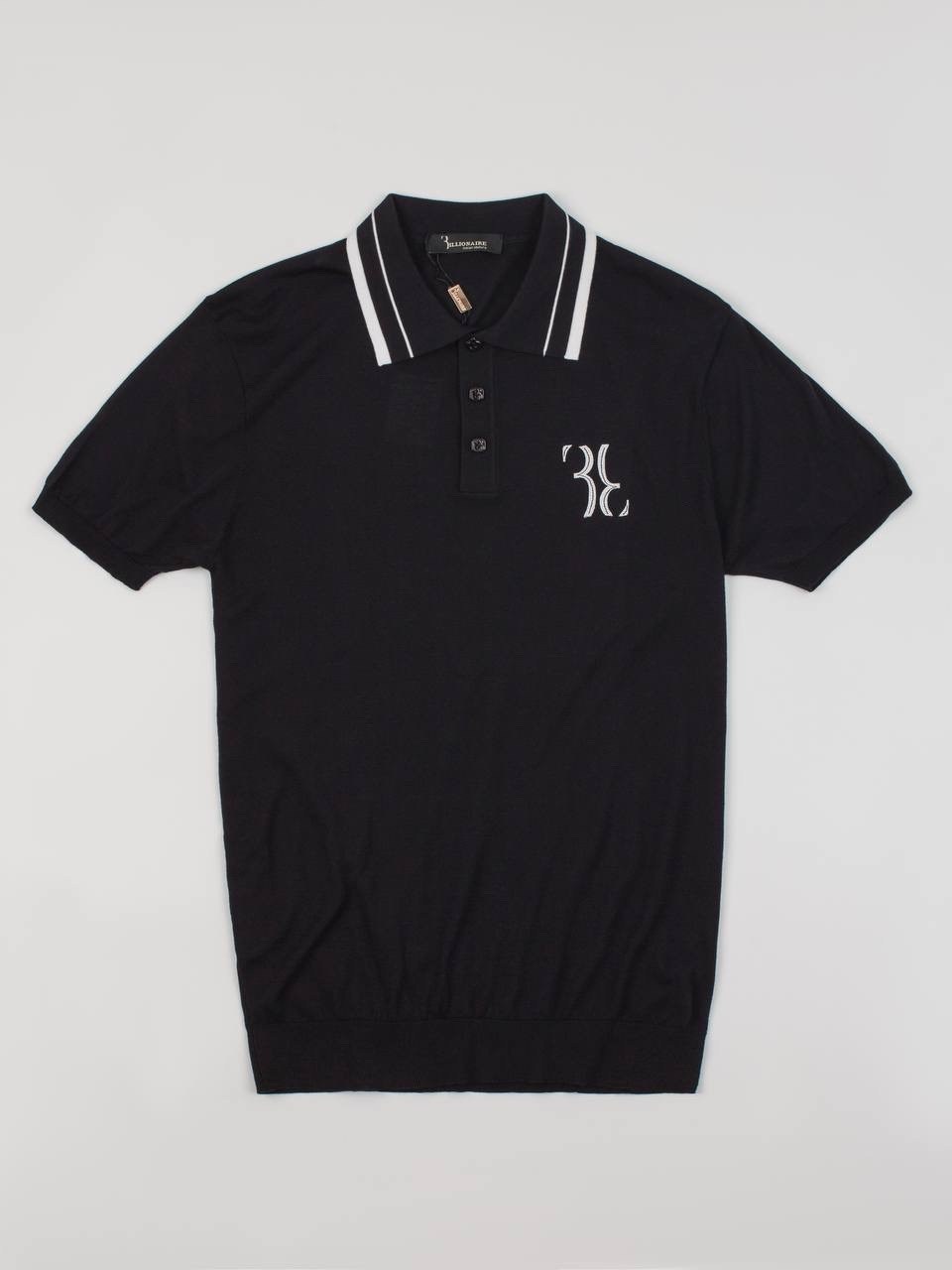 поло биллионер черный,поло billionaire поло,поло billionaire,стильная футболка,мужские поло