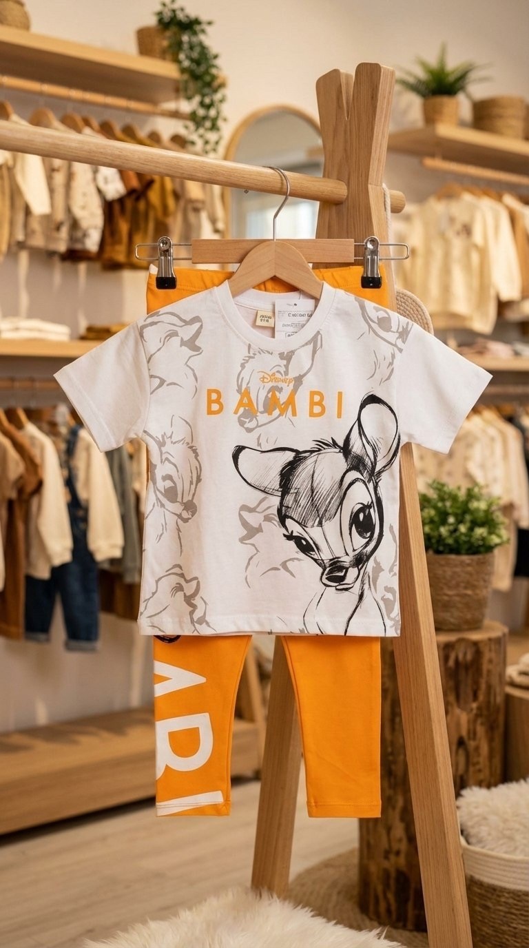 комплект костюм,костюм бэмби для девочки,комплект одежды,костюм детский,костюм бэмби