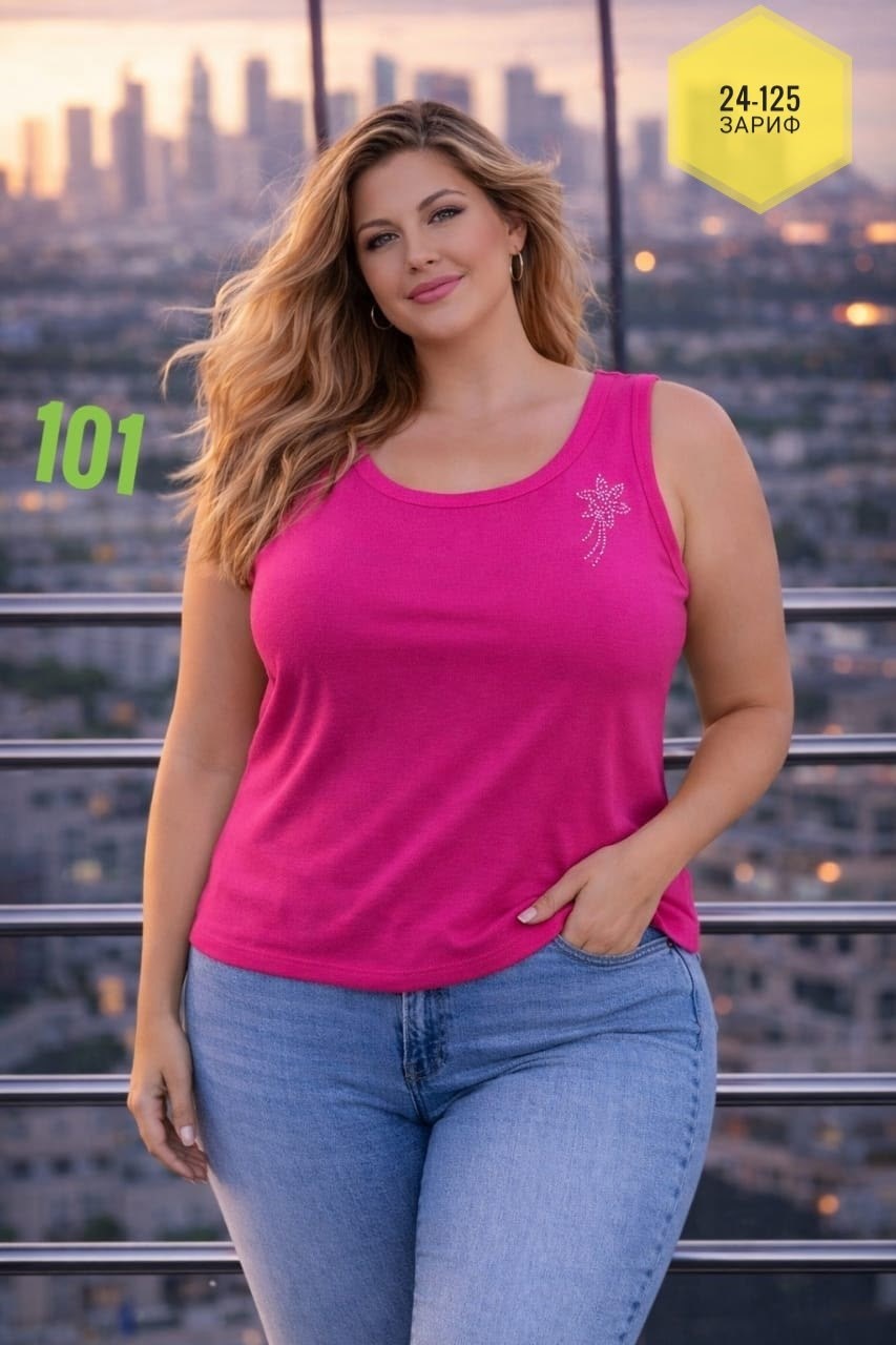 одежда больших размеров,женская майка, больших размеров,полная девушка,