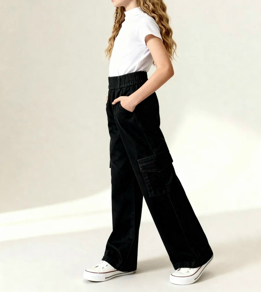 широкие брюки,брюки карго широкие,брюки женские с карманами,брюки базовые,женские брюки-карго