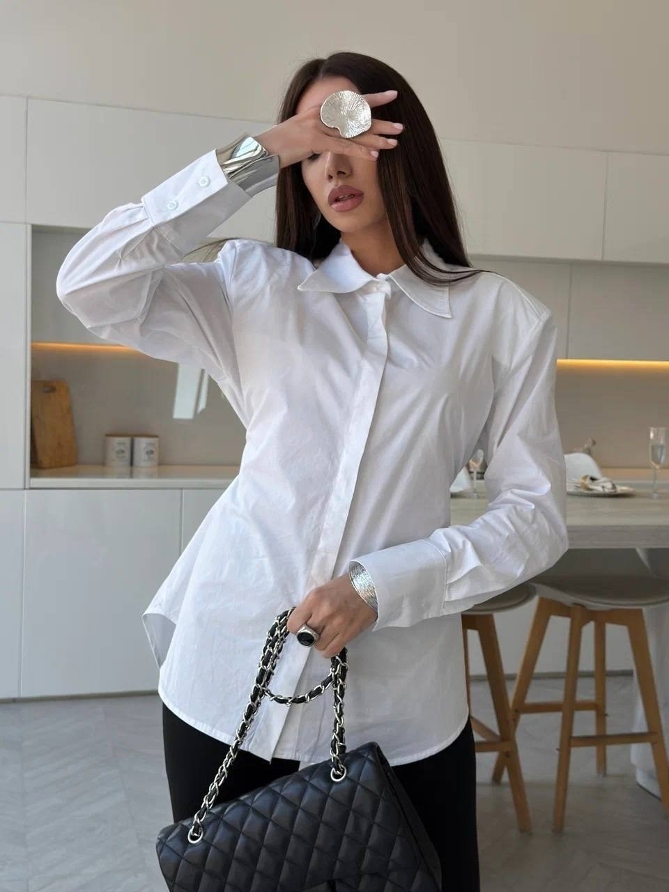 рубашка женская белая,рубашка женская,белая рубашка женская оверсайз,рубашка стильная,рубашка блузка