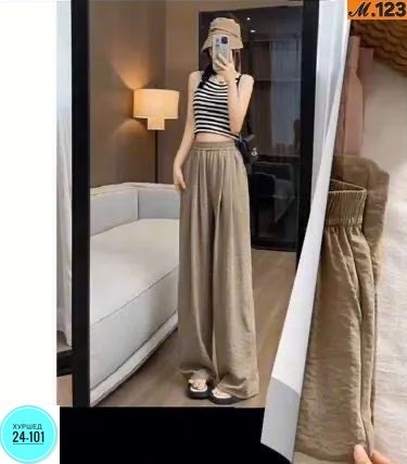широкие брюки,брюки пижамные палаццо в полоску vitalounge,женские широкие брюки,брюки свободные,шифоновые брюки