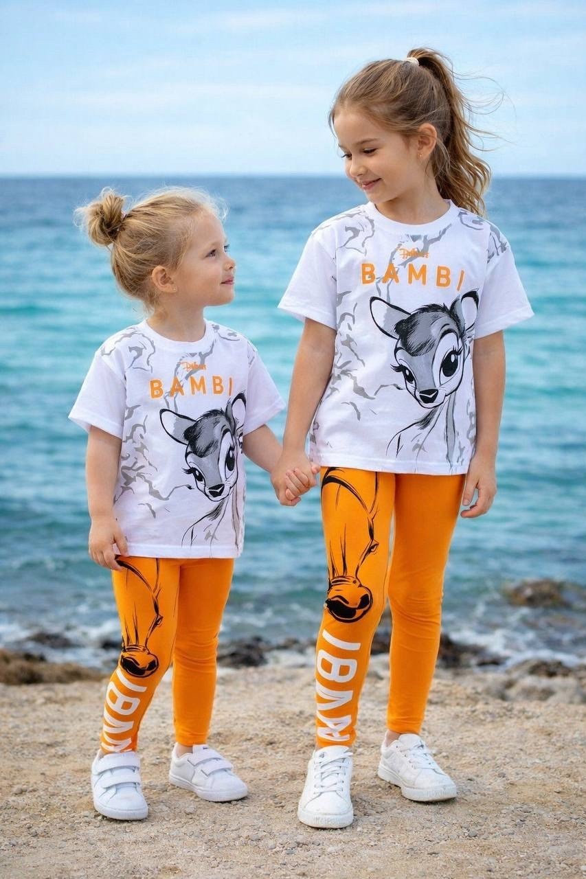 комплект костюм,костюм бэмби для девочки,комплект одежды,костюм детский,костюм бэмби