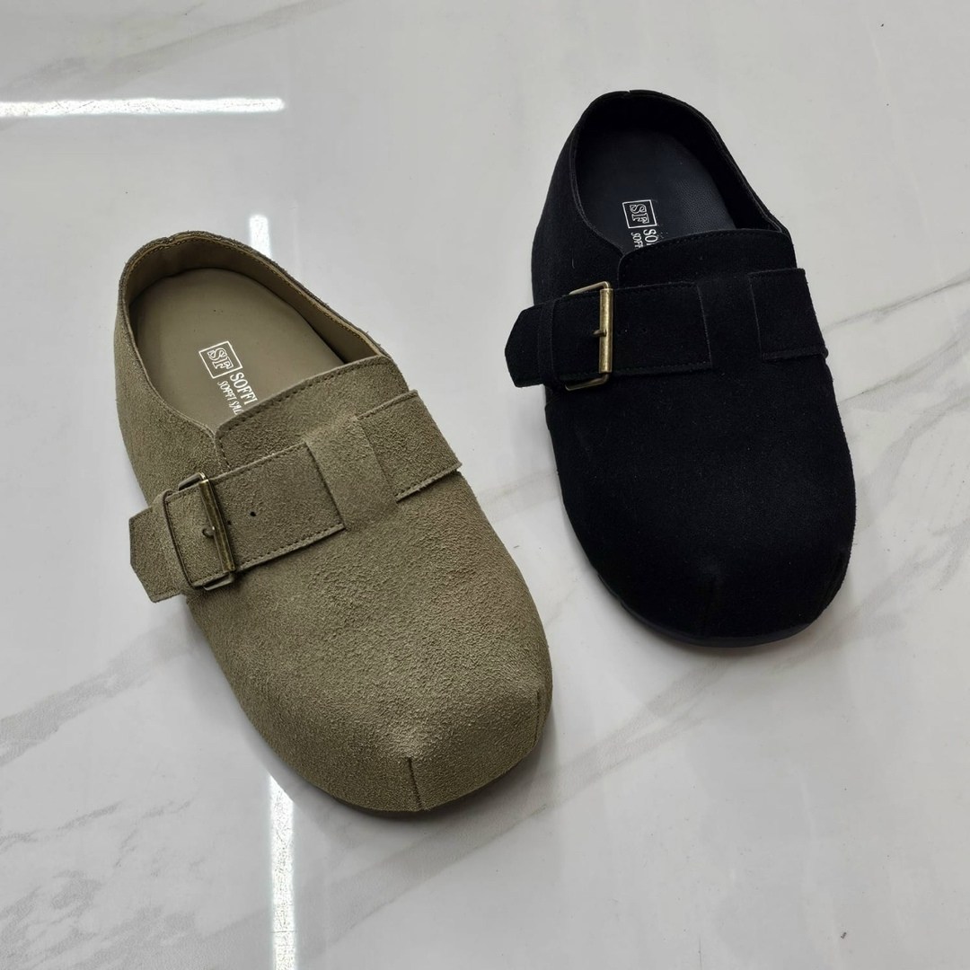 ,тапочки модные,замшевые тапочки,повседневная ,женские тапочки