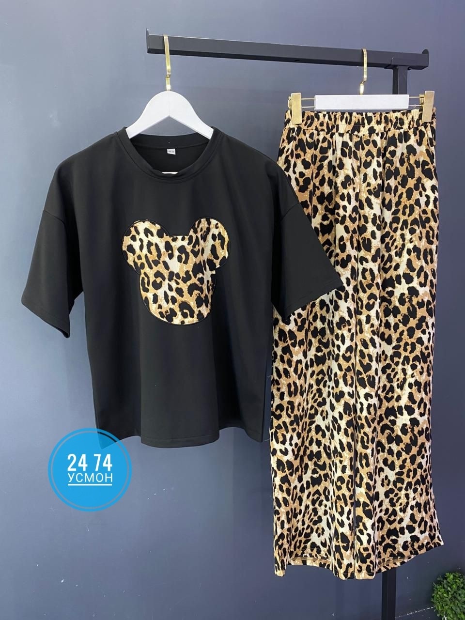 пижама женская,леопардовые костюмы,пижама тройка,женские костюмы,домашняя одежда пижама
