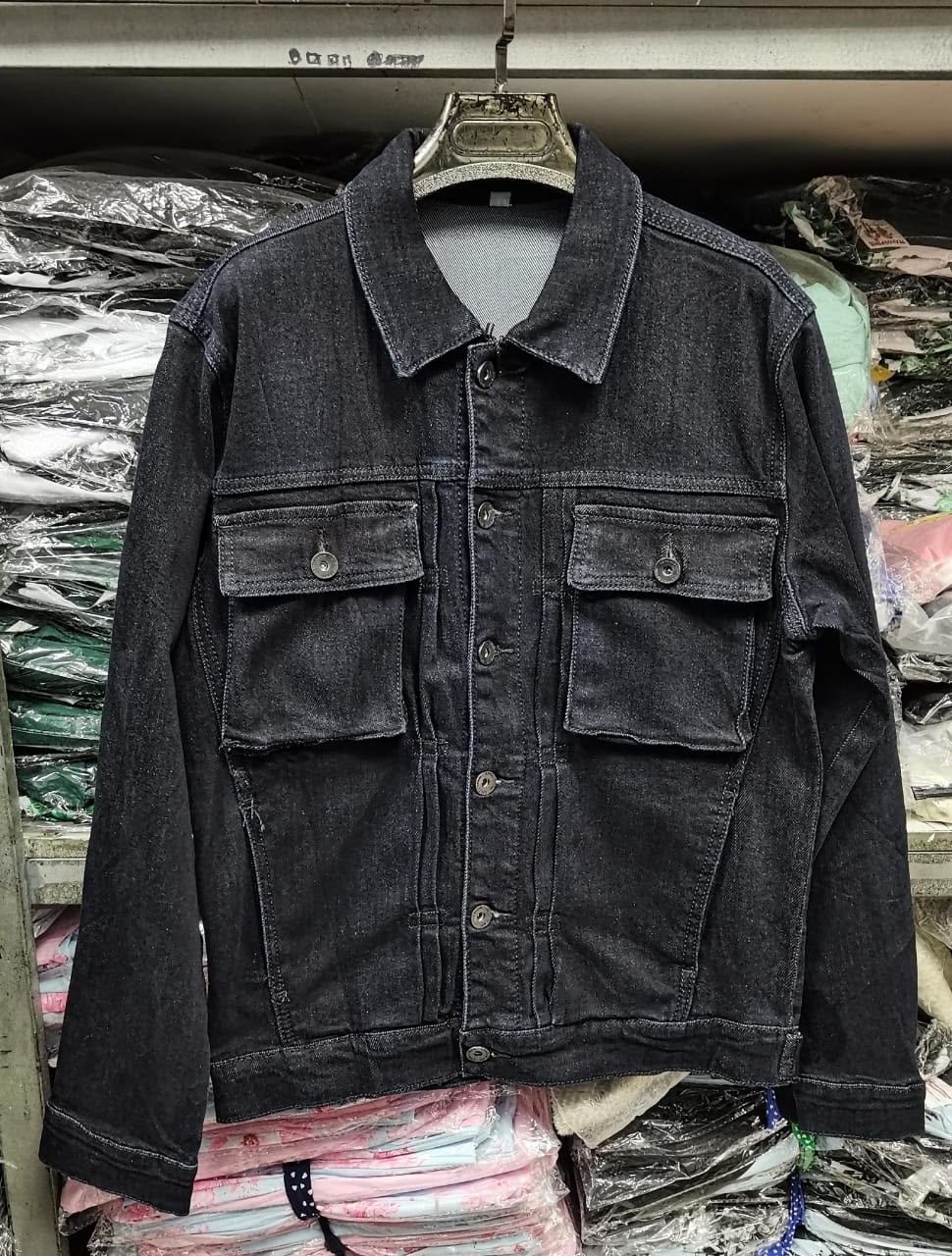 куртка джинсовая мужская,джинсовая куртка,мужская джинсовая куртка hazzy,мужская черная джинсовая куртка,черная джинсовая мужская куртка с оборками