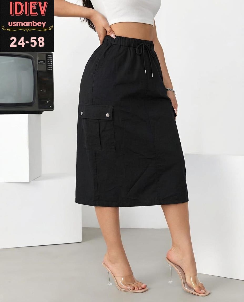 юбка,юбка карго,женская юбка,стильная юбка,юбка с карманами