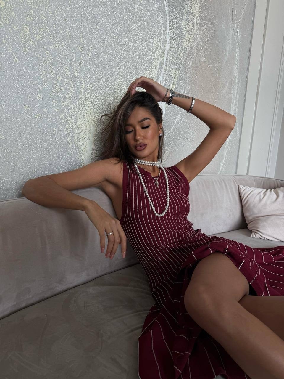 платье,трикотажное платье,платье шикарное,платье стильное,коричневое платье