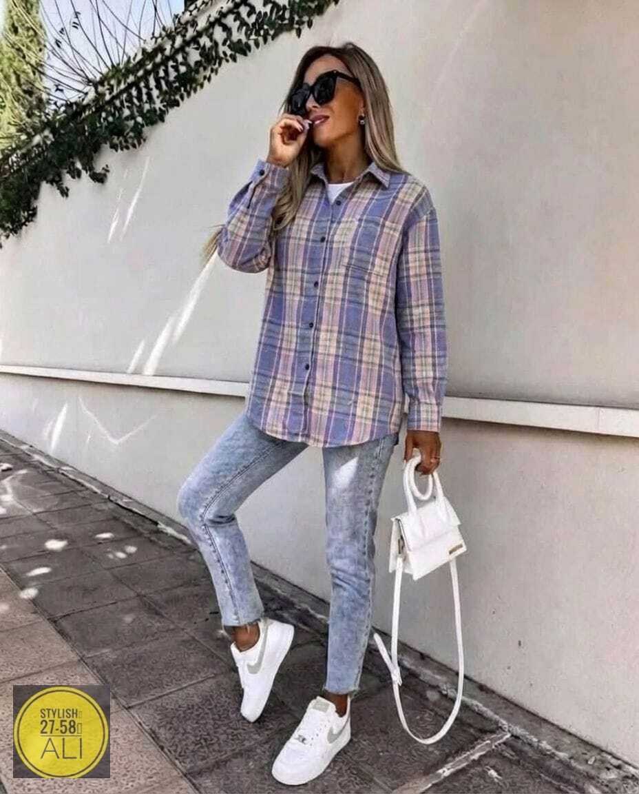 рубашка женская теплая в клетку оверсайз,женская рубашка в клетку,женская рубашка,рубашка в клетку,рубашка ткань клетка