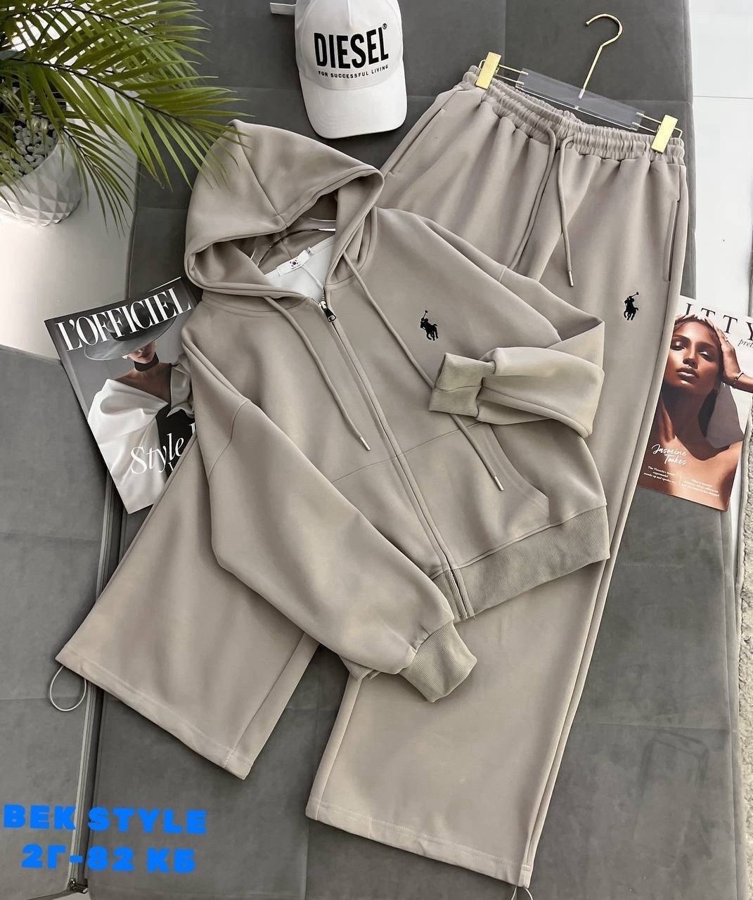 женский спортивный костюм,костюм спортивный,весенний костюм с широкими штанами и кофтой на замке,костюм со штанами,женский костюм