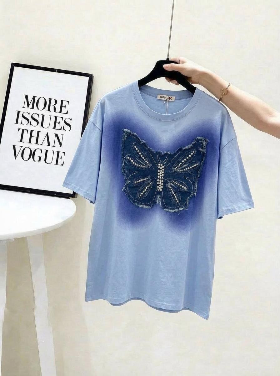 футболки женская,футболка с бабочками,футболки для женщин,женские футболки с принтом,летние футболки