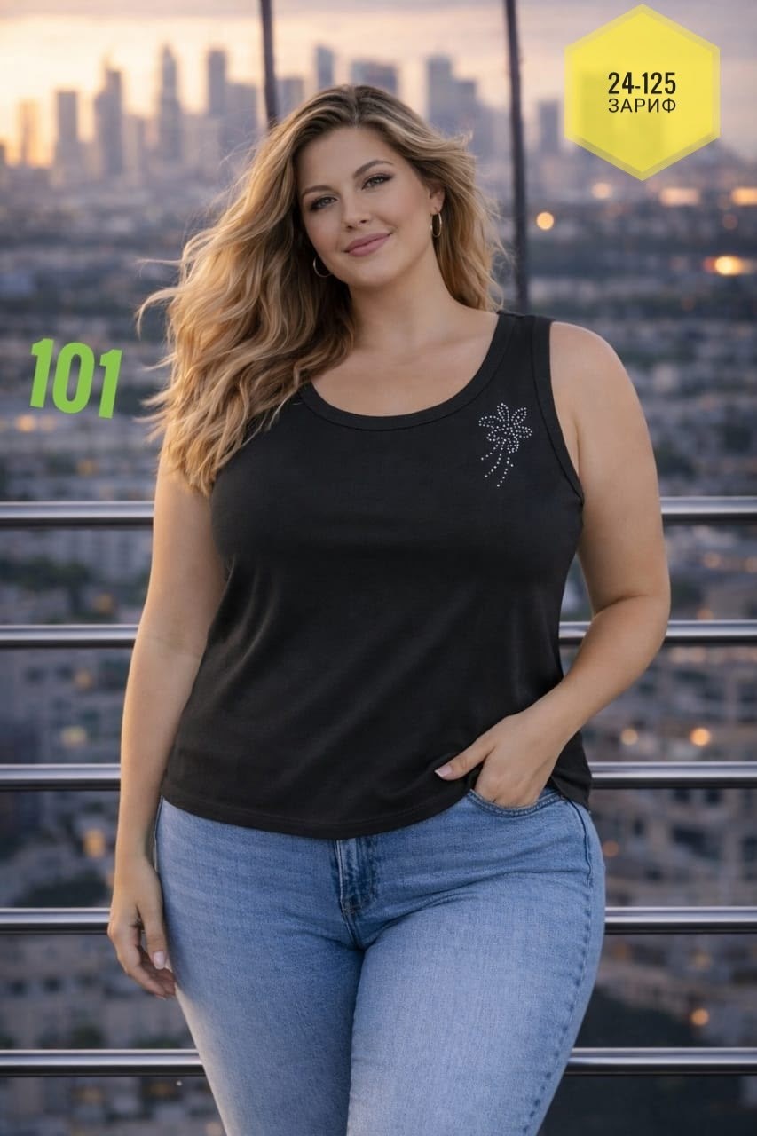 одежда больших размеров,женская майка, больших размеров,полная девушка,
