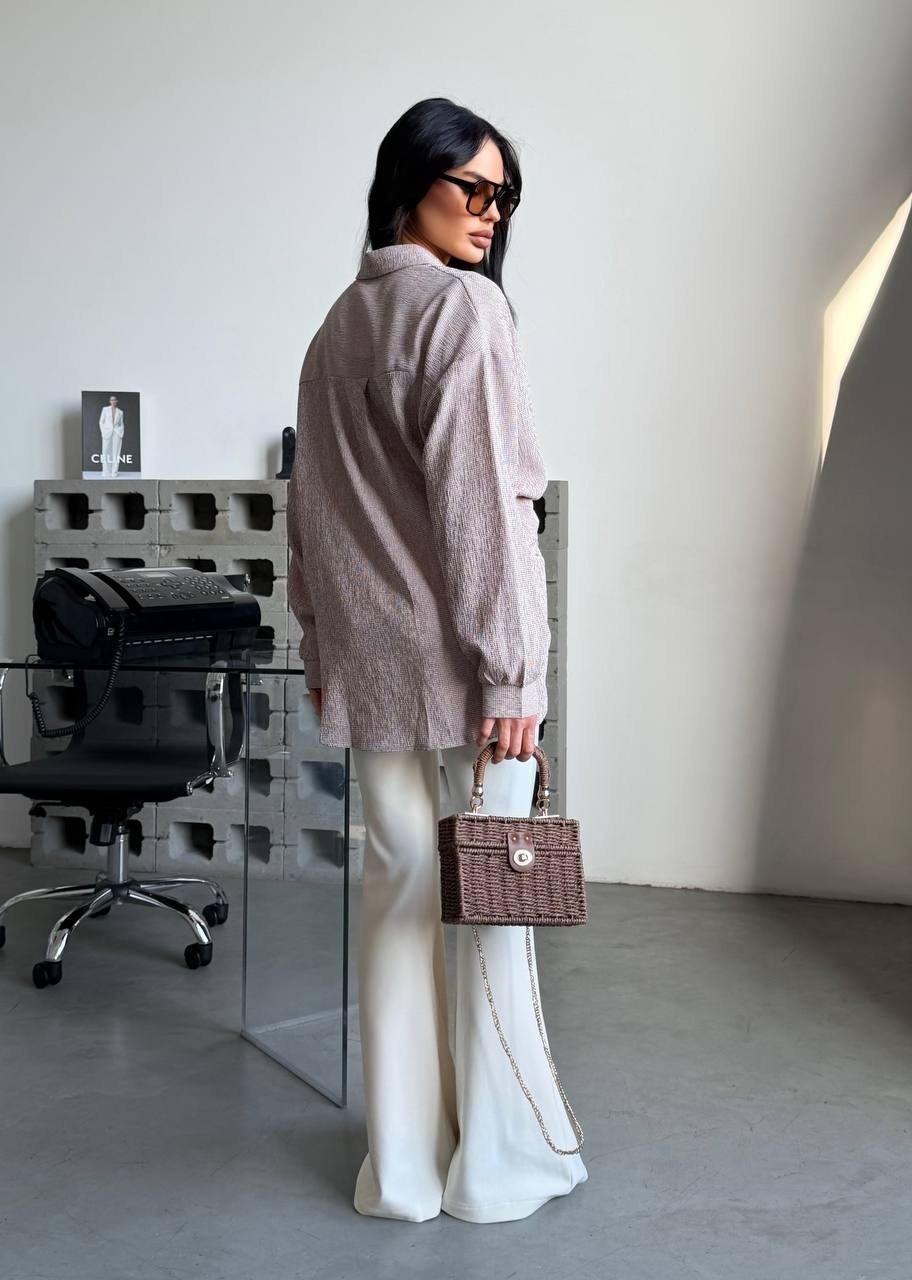 рубашка в клетку от miu miu,женская рубашка,стильная рубашка,рубашка,рубашка блузка