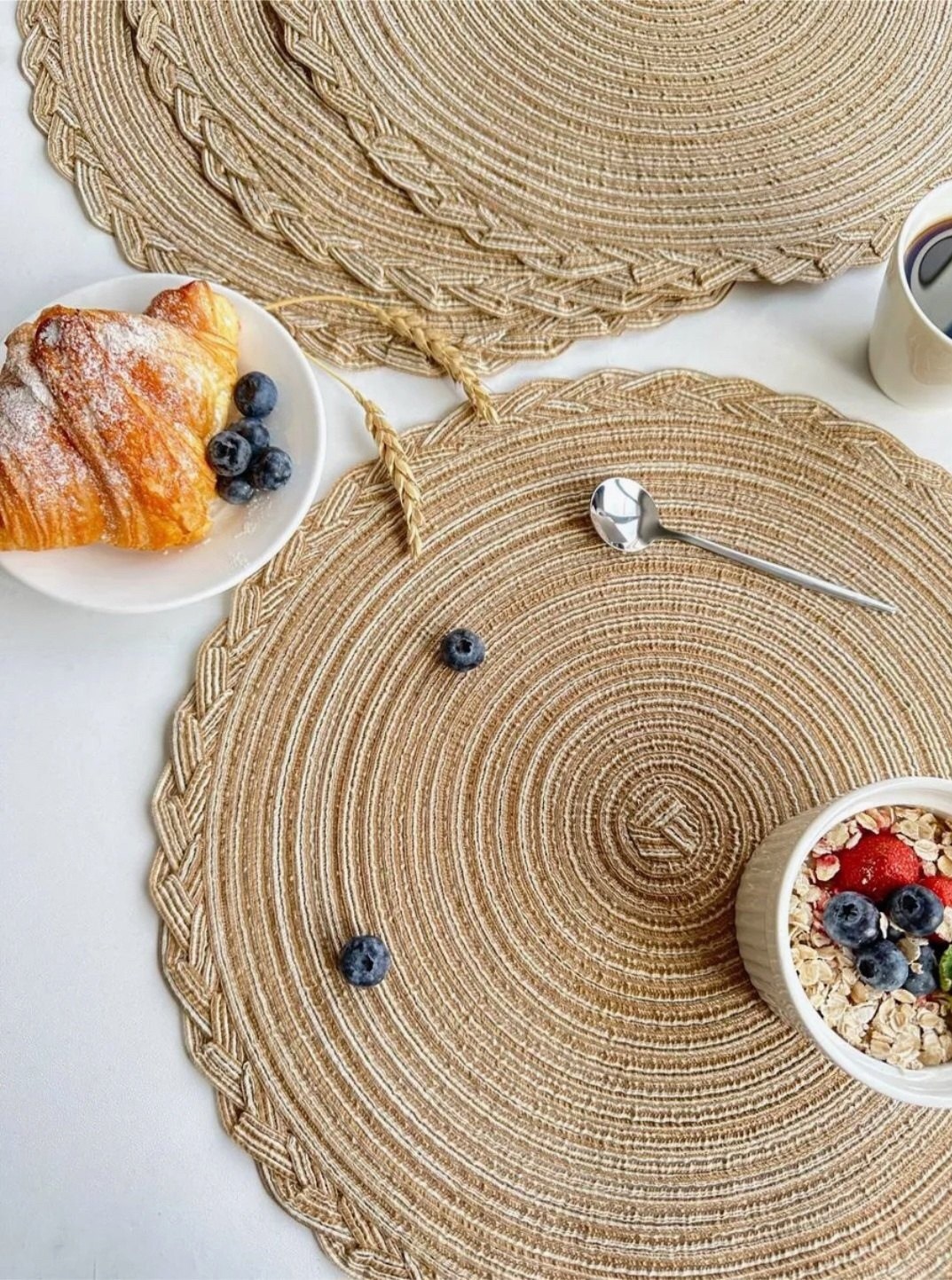 сервировочная салфетка на стол под тарелки,доляна набор салфеток сервировочных на стол,салфетки на стол для сервировки,салфетки на стол круглые сервировочные под тарелки набор family home,cалфетка для