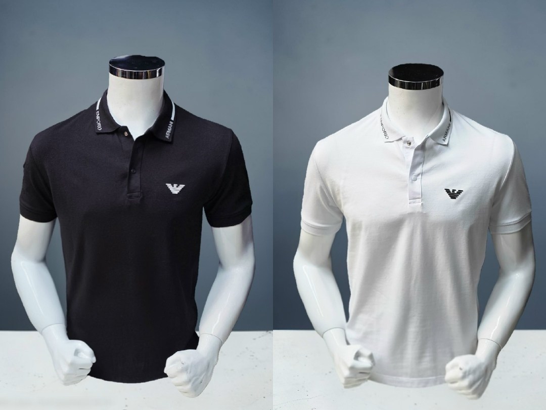 мужская мода,мужская футболка поло,рубашка поло мужская,,серая футболка армани
