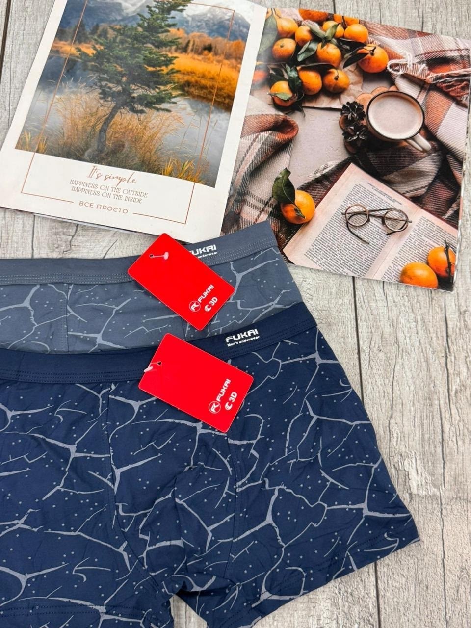 трусы мужские 2 шт,трусы мужские,трусы мужские 3 шт,трусы мужские 4 шт,комплект трусов боксеры fukai 2 шт