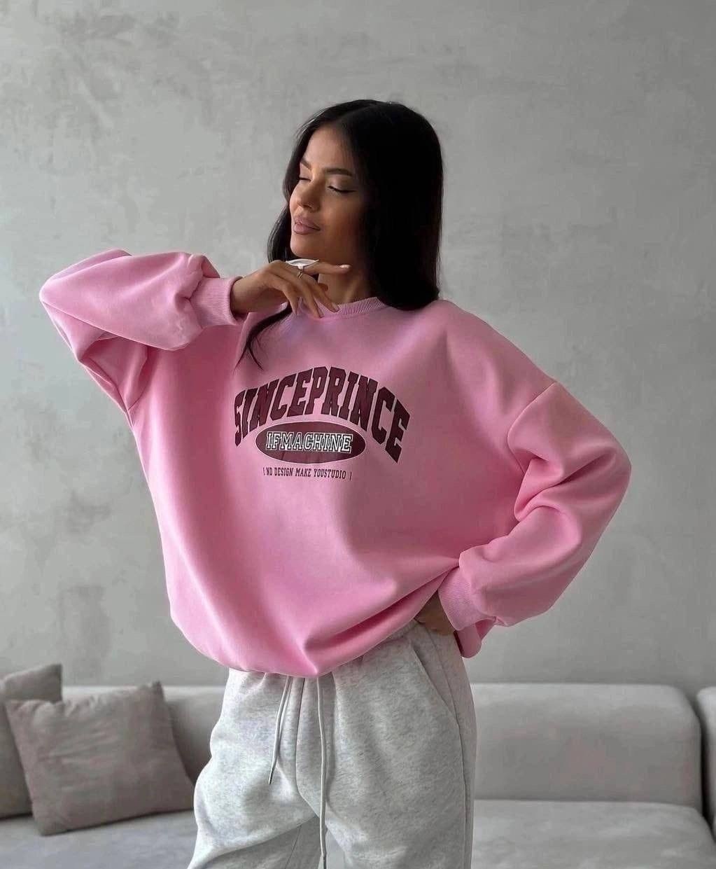 костюм спортивный женский свитшот и штаны,женская спортивная одежда,костюм двойка свитшот + джоггеры,спортивный костюм двухнитка,спортивный костюм