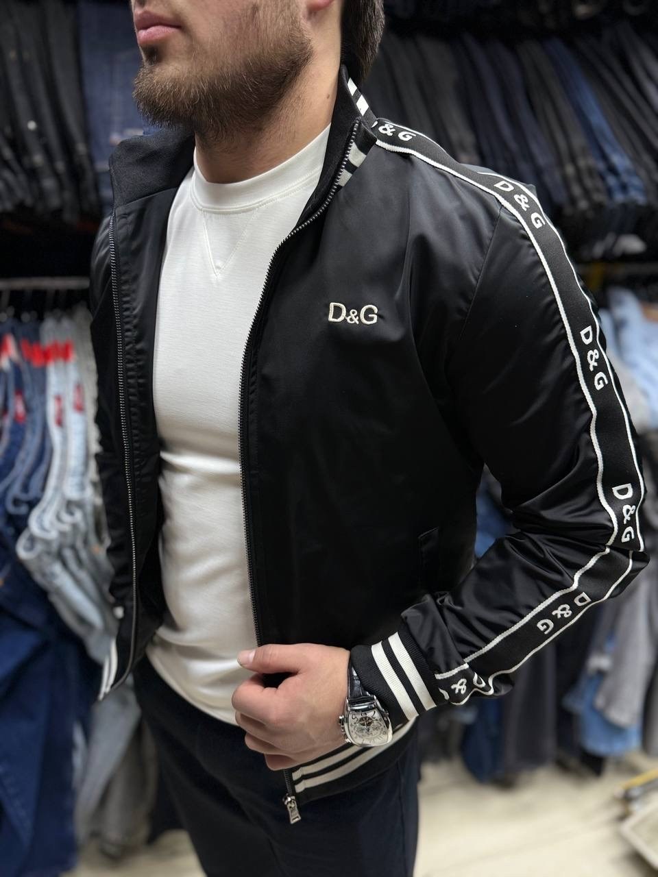 куртка бомбер,мужская куртка бомбер,куртка дольче габбана мужская бомбер,кожаная куртка мужская