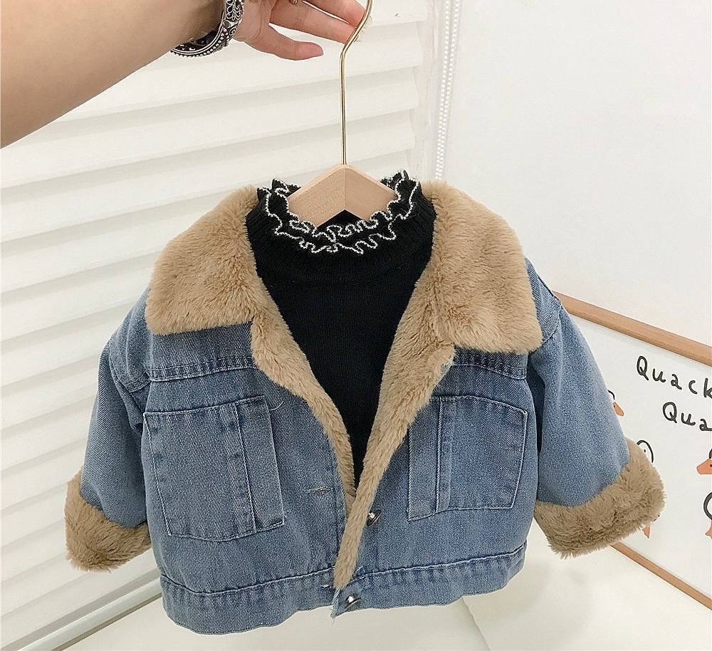 джинсовая куртка для девочек,куртка джинсовая детская,куртка джинсовая,джинсовая куртка пул энд бир с мехом,джинсовая куртка некст детская