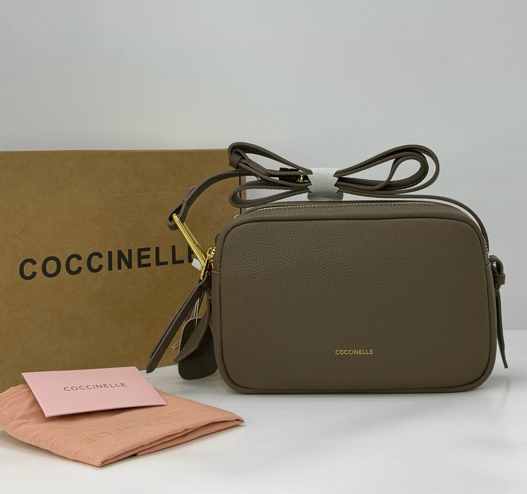 сумка coccinelle,сумка на плечо женская coccinelle gleen,женская сумка coccinelle,сумка кросс-боди кожаная coccinelle gleen coccinelle,сумка через плечо coccinelle