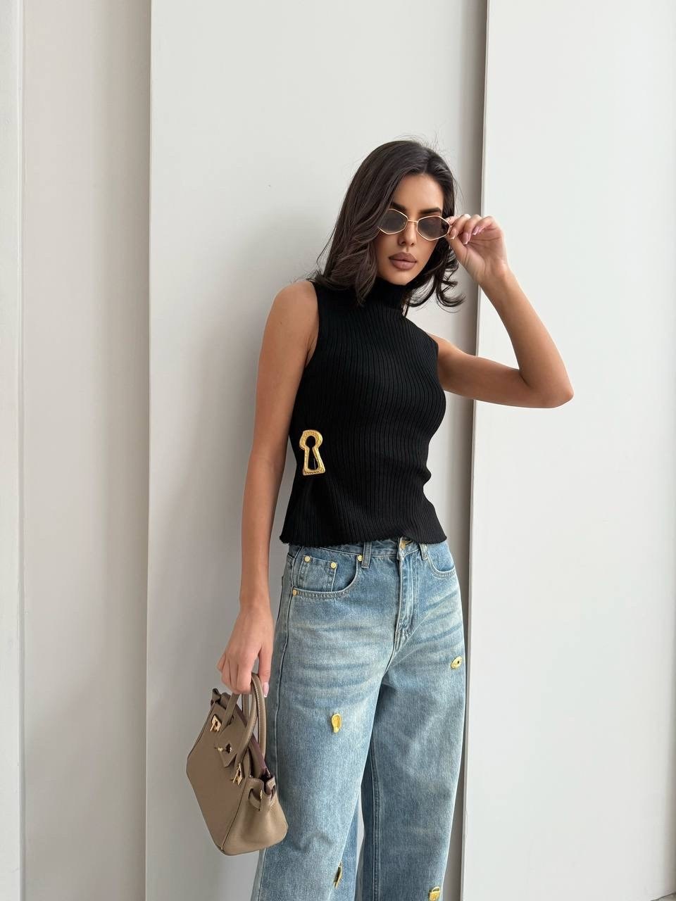 вязаные топы,водолазка с жилеткой,топы модные,одежда модная