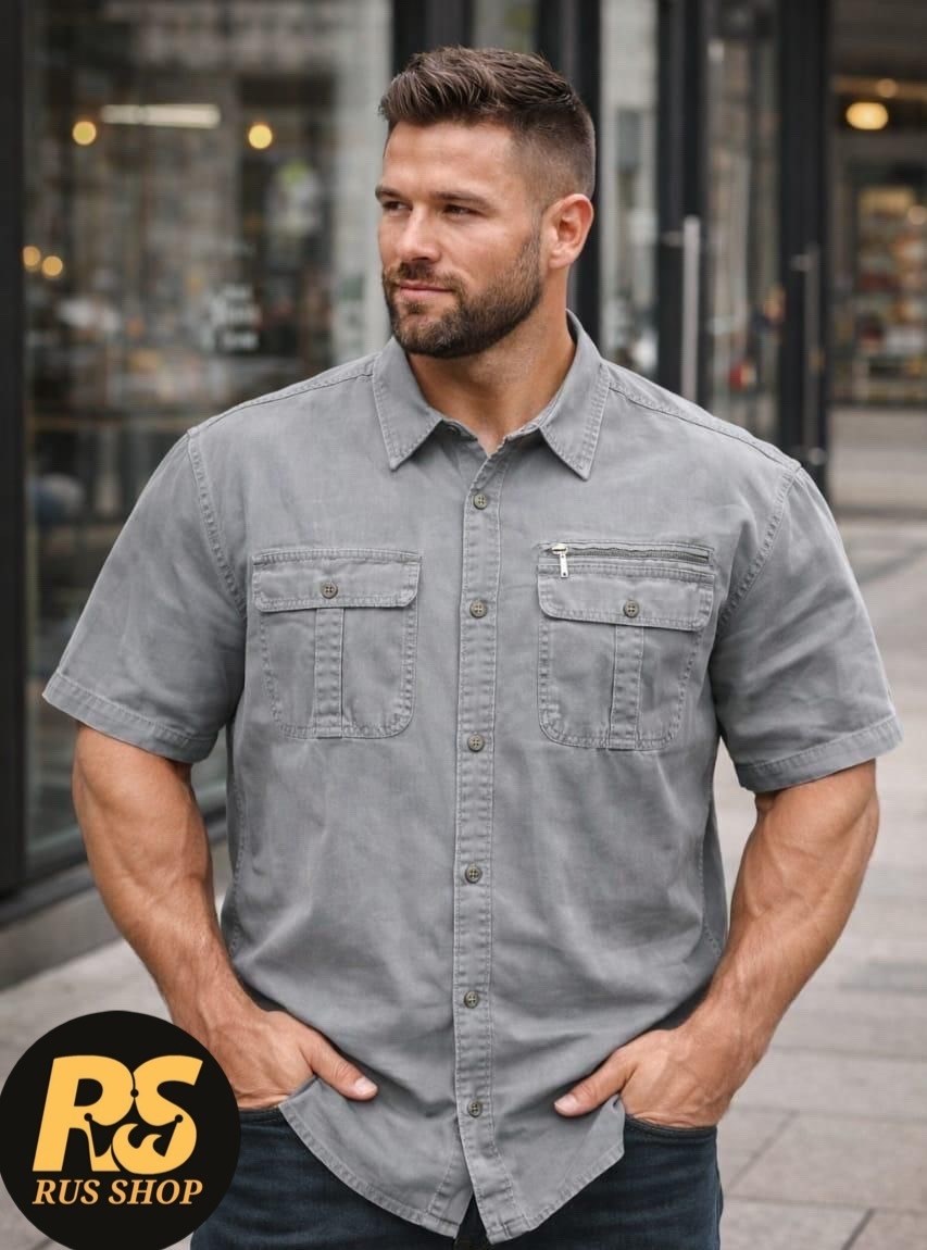рубашка мужская джинсовая,джинсовая рубашка с коротким рукавом,рубашка джинса,рубашка с коротким рукавом мужская,рубашка мужская джинсовая большой размер