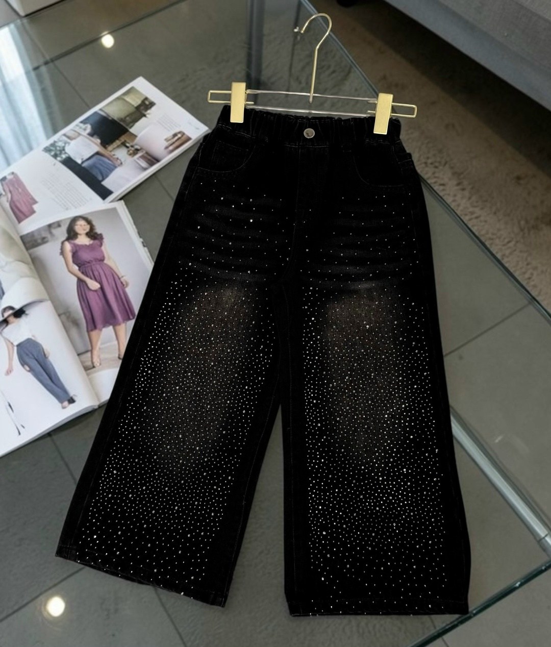 широкие джинсы для девочки,джинсы для девочек,брюки для девочек,брюки джинсовые для девочек,широкие джинсы