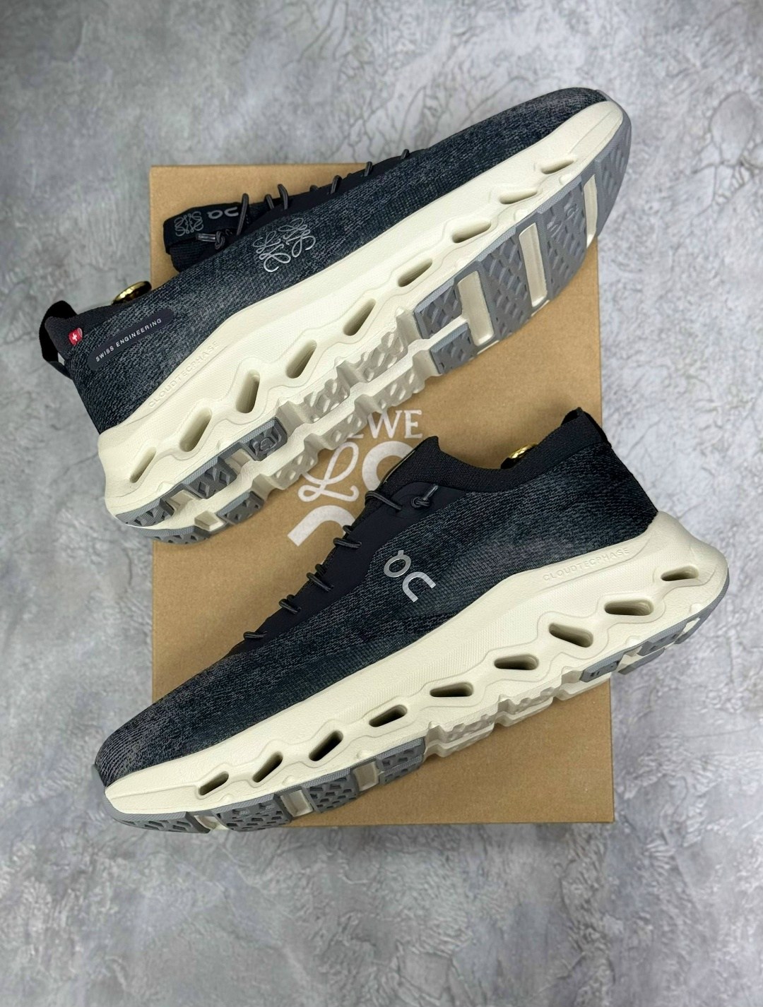 кроссовки loewe x wmns cloudtilt black черный,кроссовки,кроссовки on loewe x cloudtilt 2 черный,кроссовки для женщин,loewe кроссовки