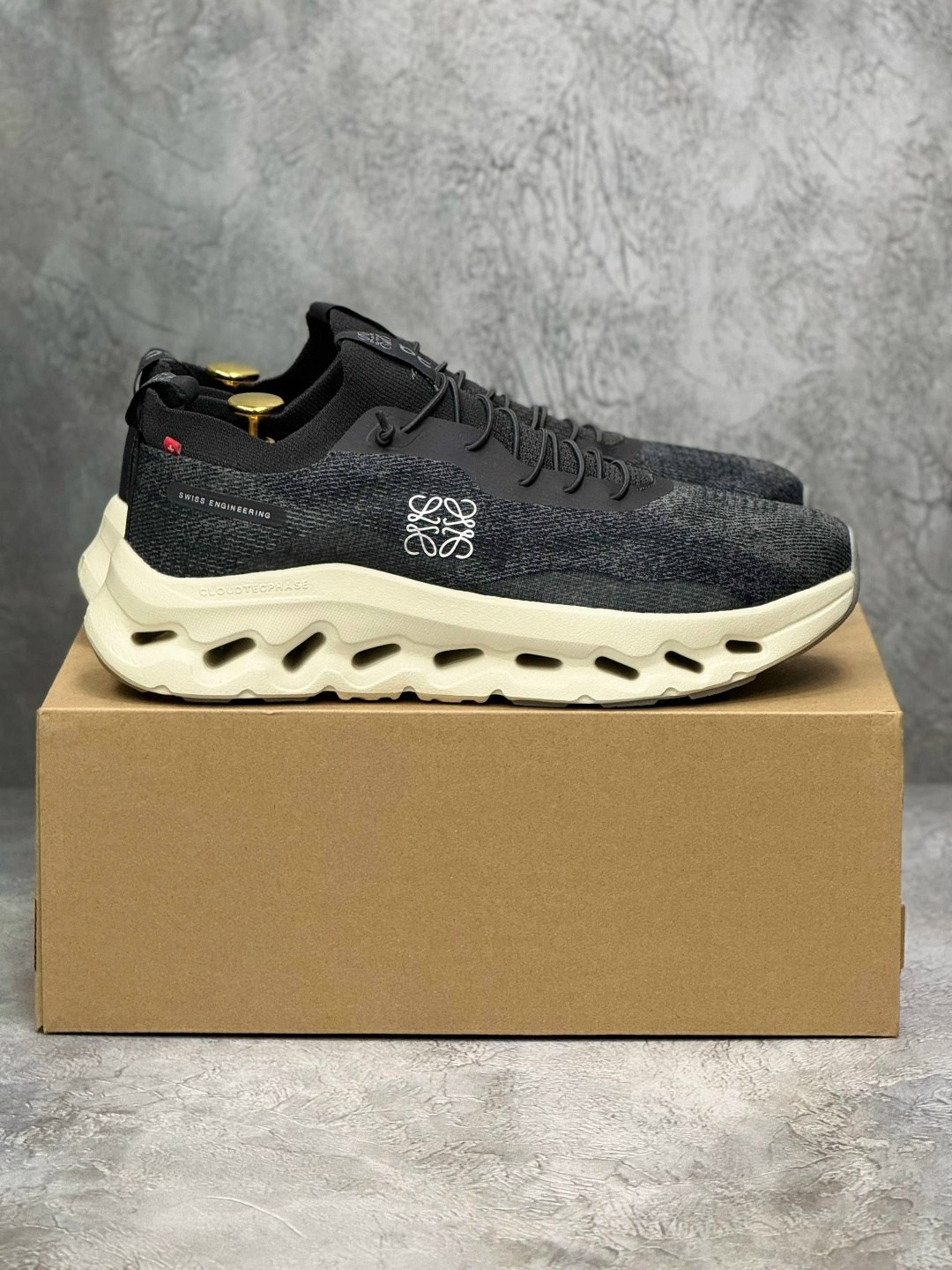 кроссовки loewe x wmns cloudtilt black черный,кроссовки,кроссовки on loewe x cloudtilt 2 черный,кроссовки для женщин,loewe кроссовки