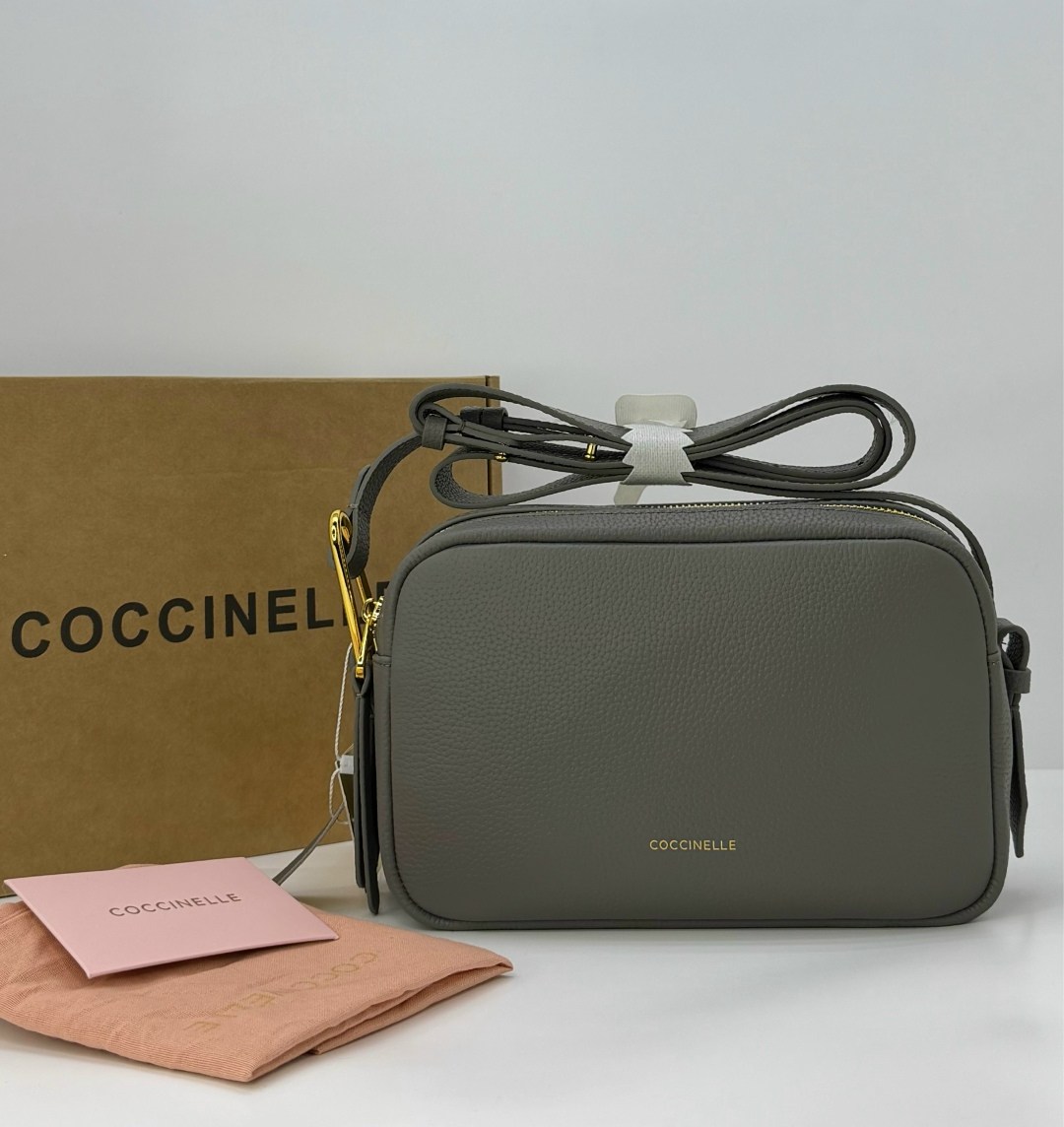 сумка coccinelle,сумка на плечо женская coccinelle gleen,женская сумка coccinelle,сумка кросс-боди кожаная coccinelle gleen coccinelle,сумка через плечо coccinelle