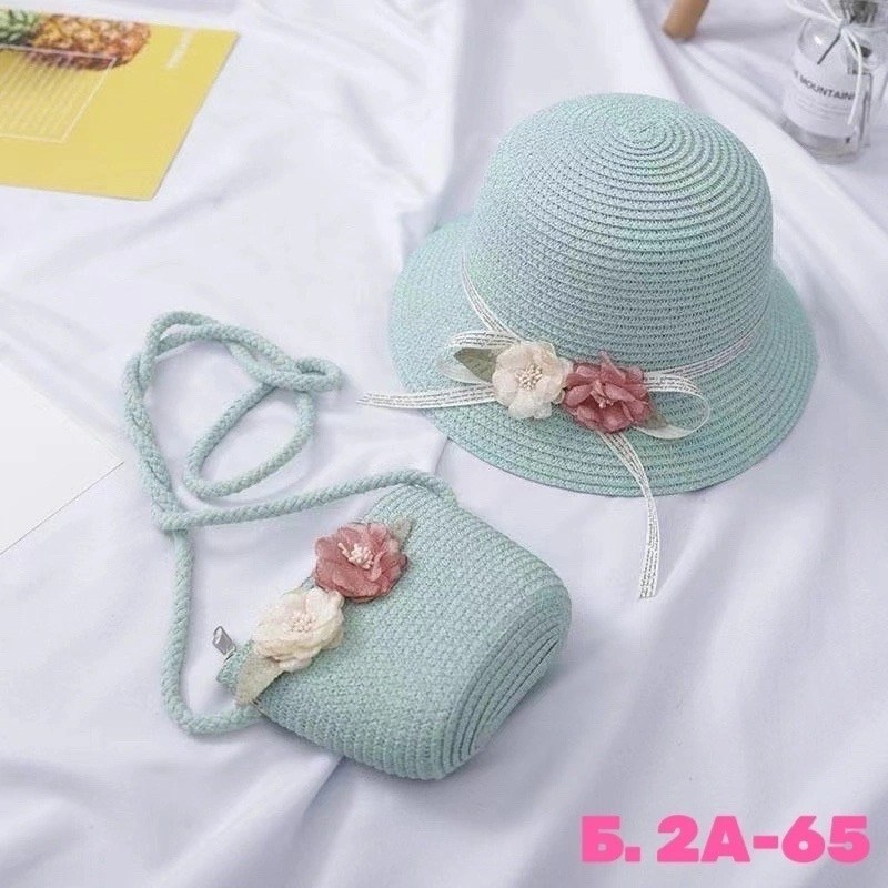 шляпа для девочки,шляпа соломенная для девочек,шляпы соломенные детские,детская соломенная шляпа с сумочкой,соломенная шляпа с сумочкой
